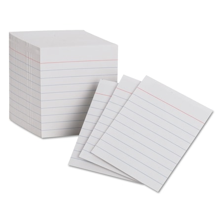 Index Cards,1/2 Size,White,PK200